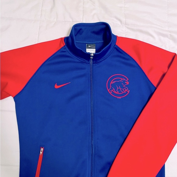 Chicago Cubs Women's Full Zip Track Jacket - Picture 3 of 6